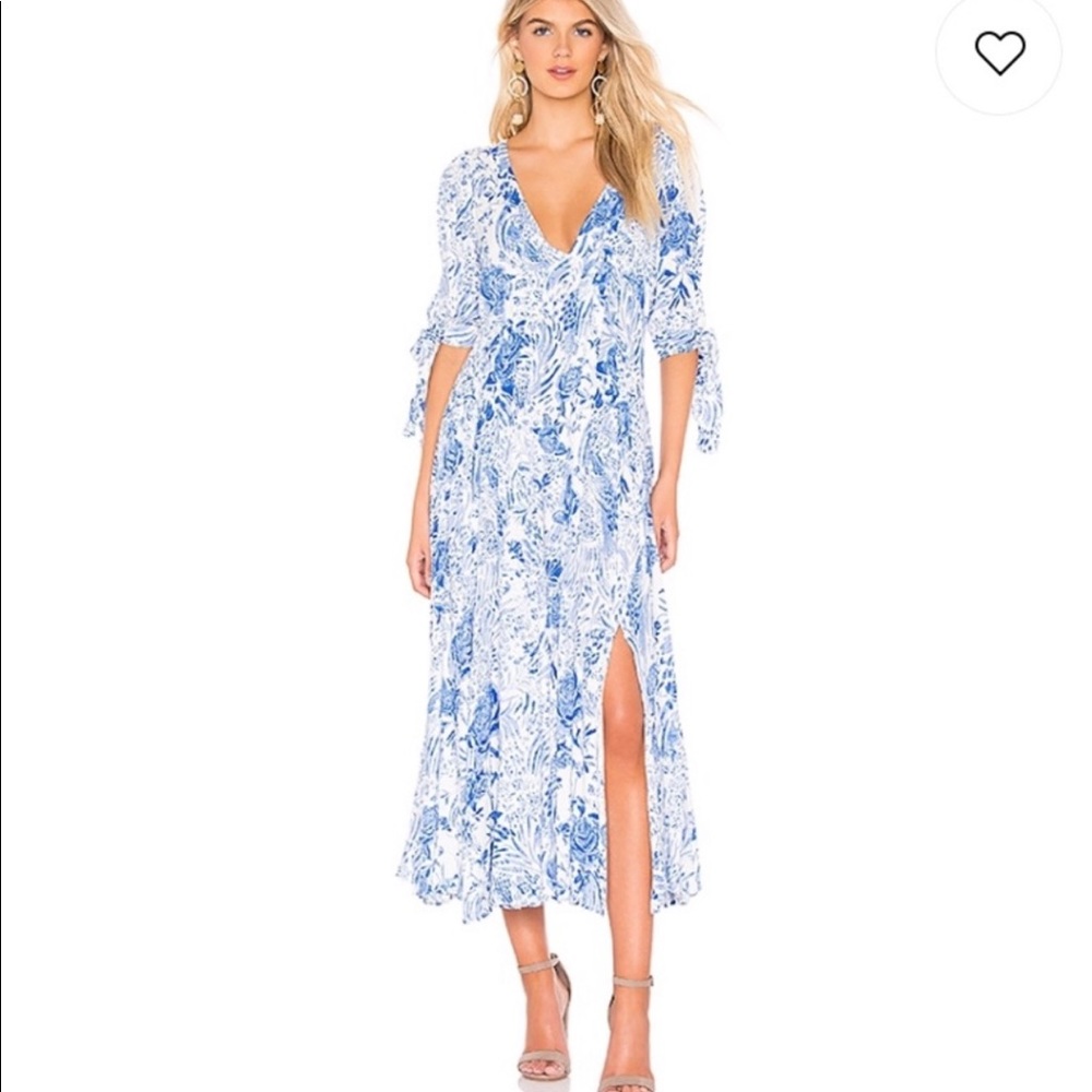 Free People Forever Always Midi Dress
